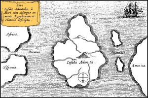 Mapa de Athanasius Kircher 